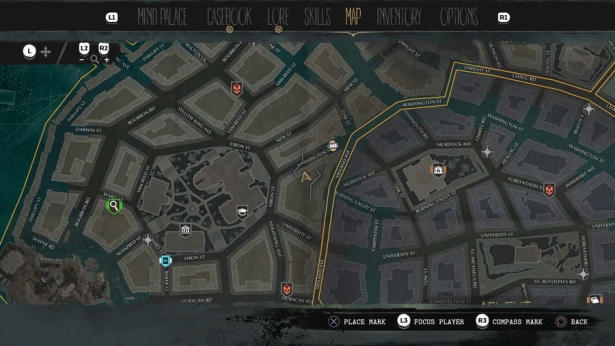 Spielkarte The Sinking City